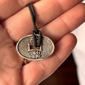 💜Chinese coin pendant necklace